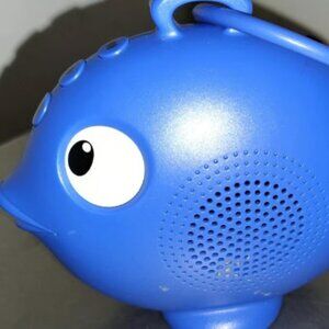 YOGA-SLEEP BABY HUSH PORTABLE WHITE NOISE SEA SOOTHER SOUND MACHINE BLUE FISH.